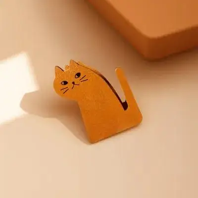 

Retro Wooden Dispenser Cat Shaped Desk Holder Material Adorable Tape Office School Supplies Projects