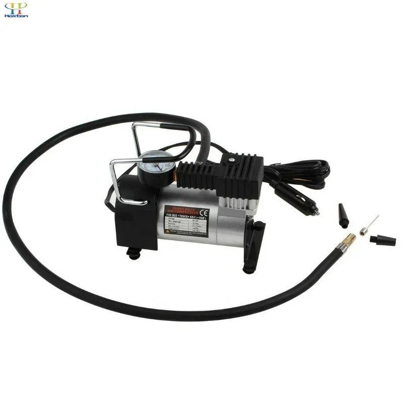 Portable Car Air Compressor Heavy Duty  Car Pump Electric Tire Inflator Car Motorcycle Bicycles Ball Care Tool