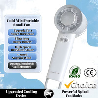 Ultra Portable Ice Cooling Handheld Fan - Silent USB Mini Fan for Student Study, Home Office & Outdoor Activities