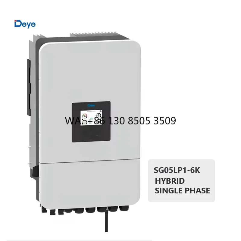 

Deye SG05LP1-6K Single Phase Inverter Hybrid Inverter 3.6/5/6/7/7.6/8KW Low Voltage for Home Use
