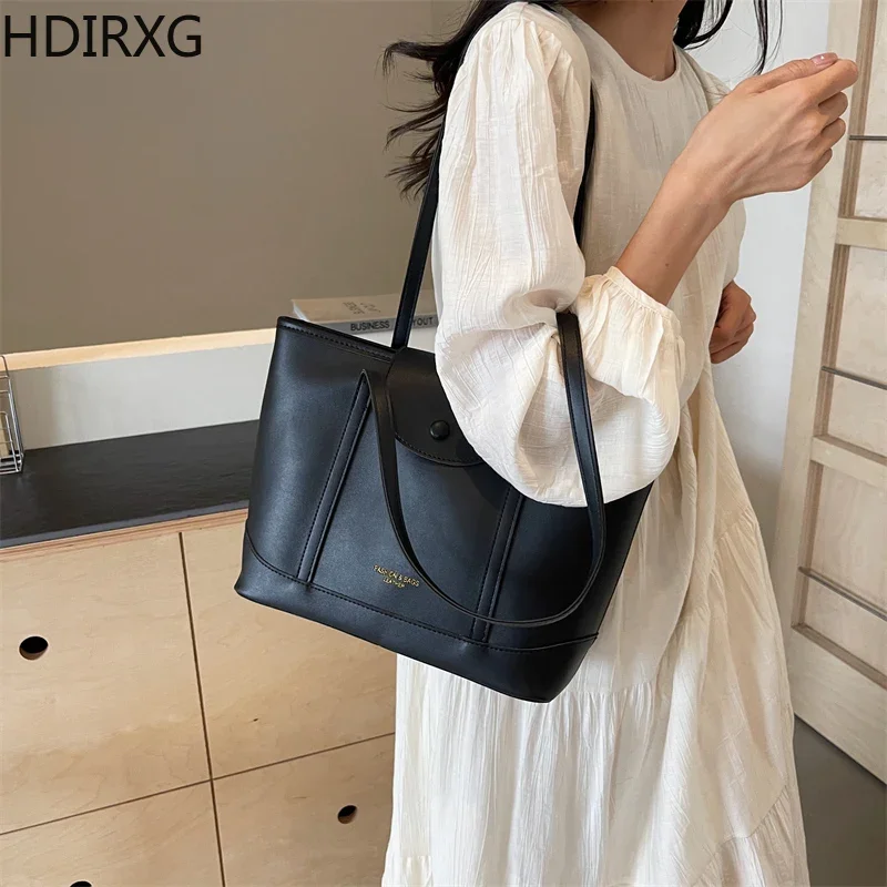 Women's Tote Bags Casual Woman Handbag Simple Student's Large Capacity Classic Shoulder Shopping Top-Handle Bag New Arrival