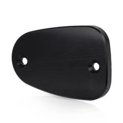 For Bonneville T100 T120 Black America Speedmaster CNC Front Brake Reservoir Master Cylinder FLUID TANK CAP Cover Protector