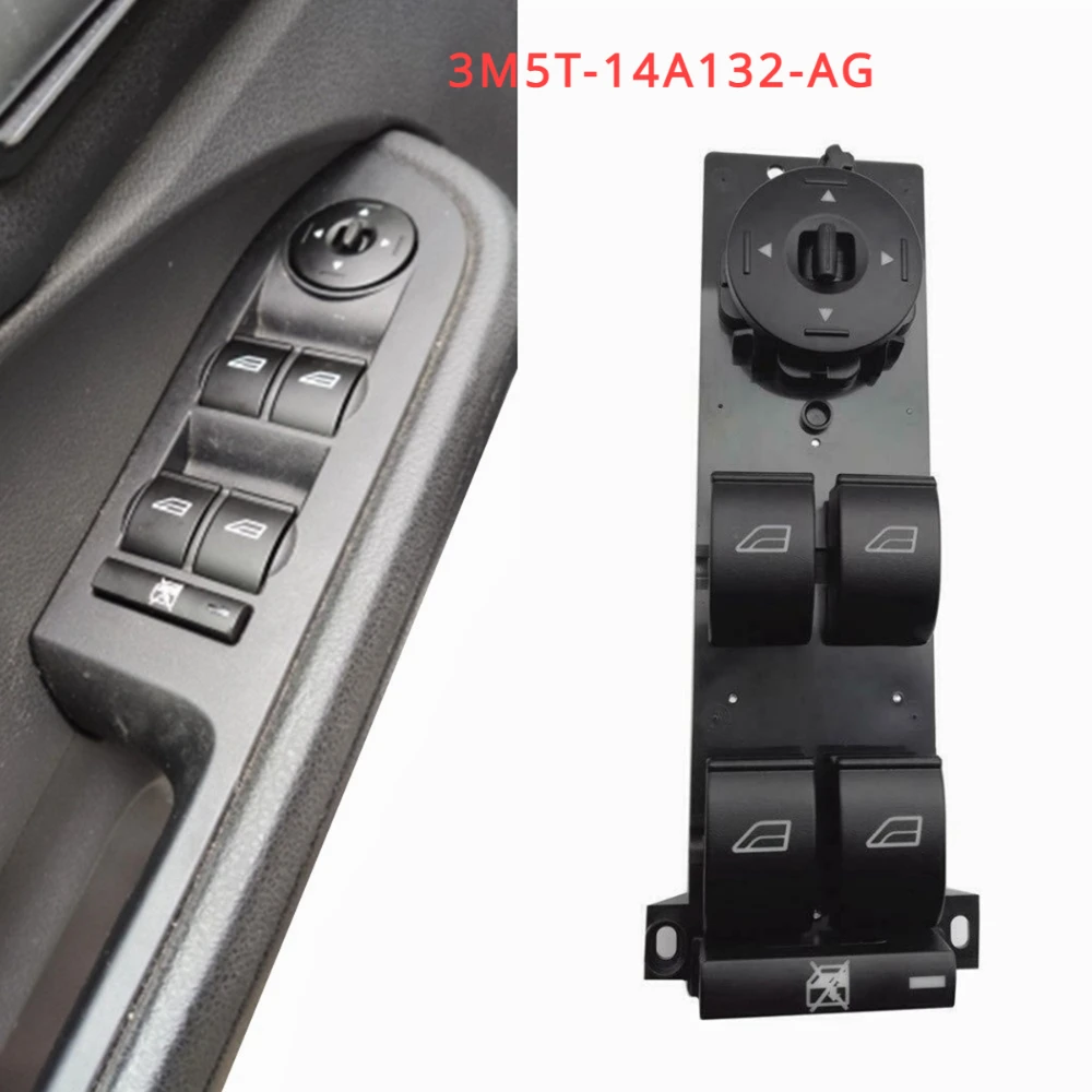 

Power Master Electric Window Switch Button Control 3M5T-14A132-AG for Ford Focus MK2 C-Max Accessories