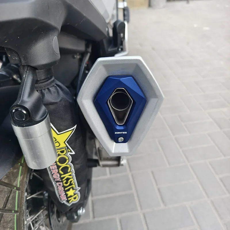 

For ZONTES 368G 501G 368K 368M 368D 2024 2025 2026 CNC Motorcycle Exhaust Pipe Tail Decorative Protection Cover 368G Accessories
