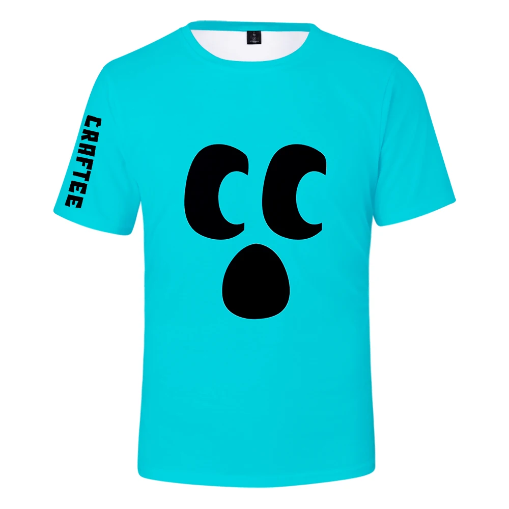 

Craftee Merch T-shirts Summer Women Men Fashion Casual Short Sleeve Tee