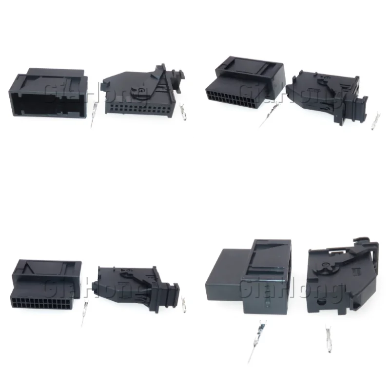 1 Set 26 Ways AC Assembly Auto Headlight Wire Socket 7L6972726 Male Female Docking Connector Car Navigation Controller Plug