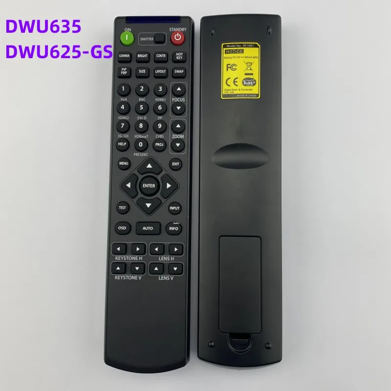 

Original For IR1081 English remote control for projector DWU635/625-GS