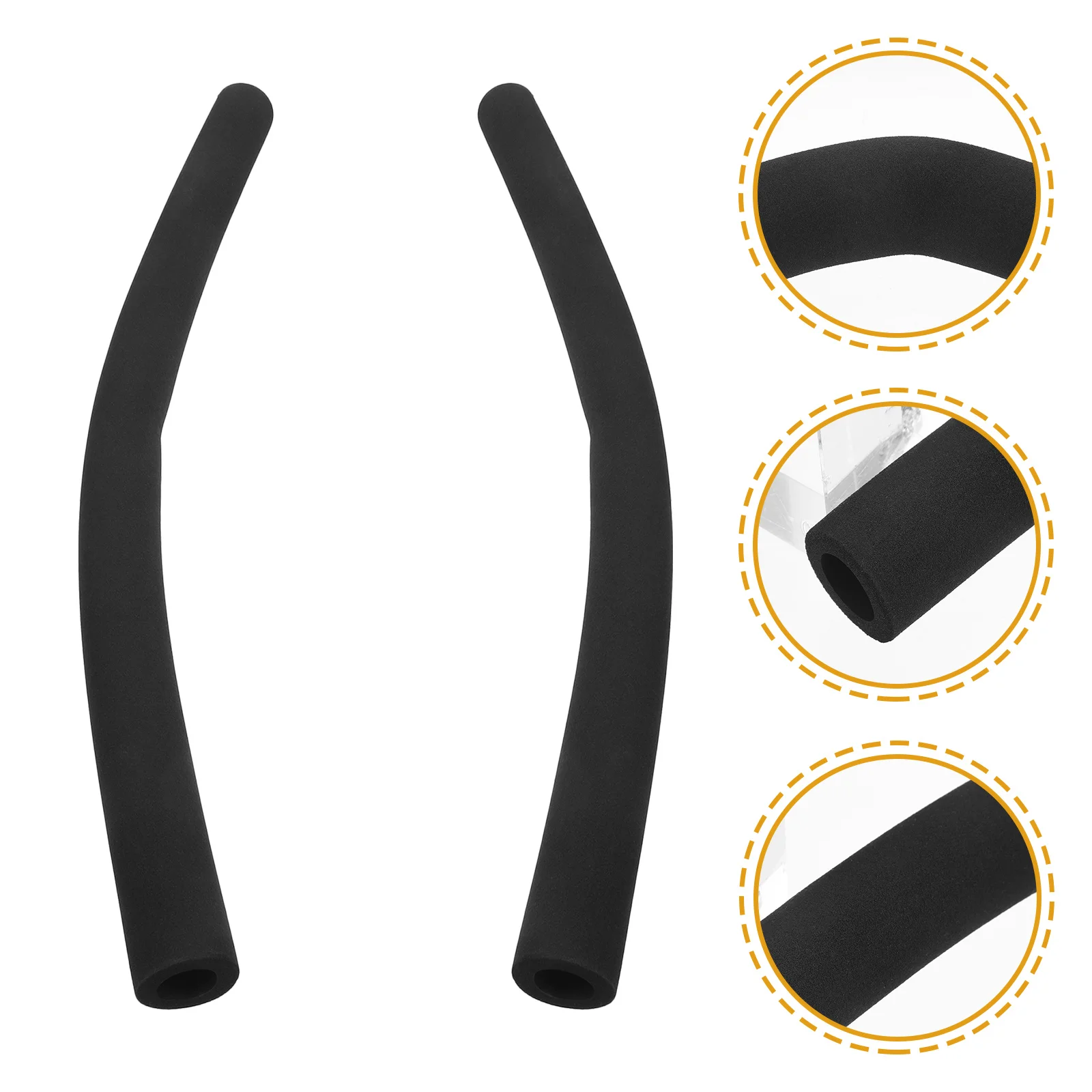 العالمي 2 قطعة عربة طفل مقبض كم مكافحة زلة الإسفنج غطاء شريط ل عربة اكسسوارات عربة مسند الذراع مقبض حماية