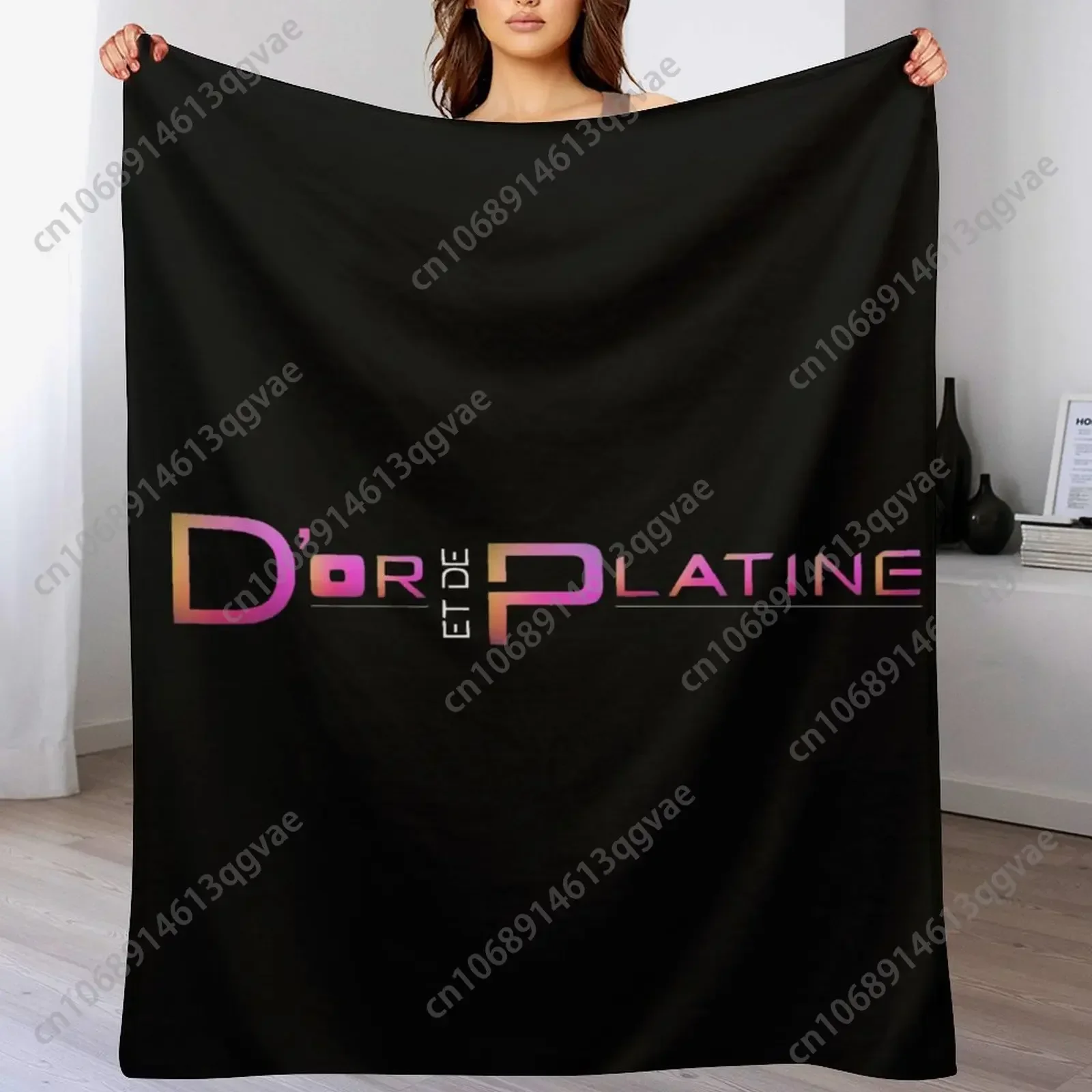 Rapper JUL C'est Pas Des Lol Julien Mari Flannel Blankets Are Soft Comfortable and Warm Perfect for Winter Naps Homes Offices