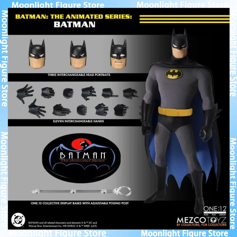 

In Stock MEZCO One:12 Batman The Animated Series 1/12 Anime Action Figure Toy Gift Model Collection
