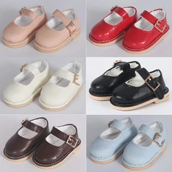 Bjd Doll Shoes 1/6 4.9*2cm Bjd Doll Accessories Shoes Candy Color For 27-30cm 1/6 Bjd Yosd Myou Doll Fashion Leather Shoes Toy