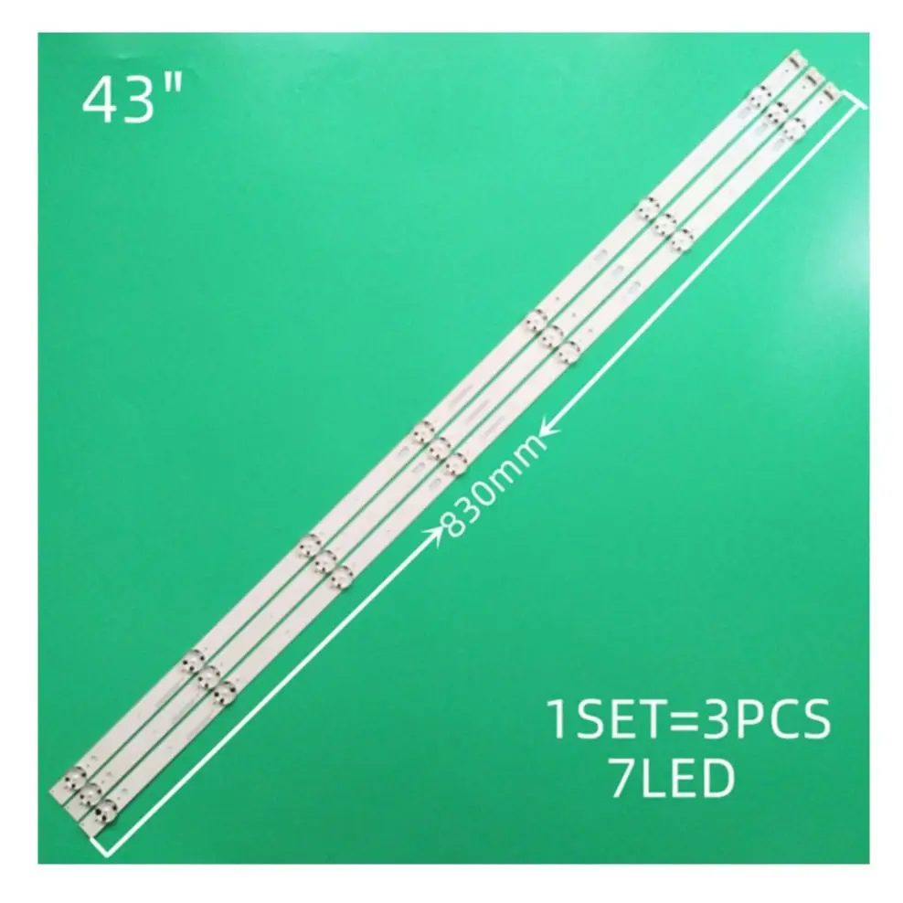 LED backlight Strip for LG 43LJ5550 43UJ654T 43UM7100PLB 43UJ651V 43LJ624V 43LJ634V 43UJ701V 43UJ65_UHD_L EAU63673004