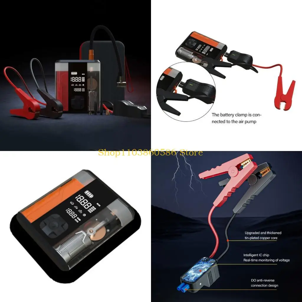 

242A беспроводные автомобильные воздушные насосы надувные компрессор Digital Electric Portable 150 Вт