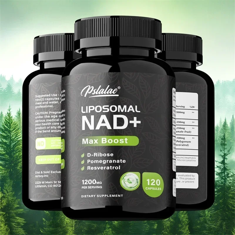 

Liposomal NAD+ Supplement - Anti Aging, Supports Cell Repair & Cell Health, Supports Cellular Energy and Vitality Supplement