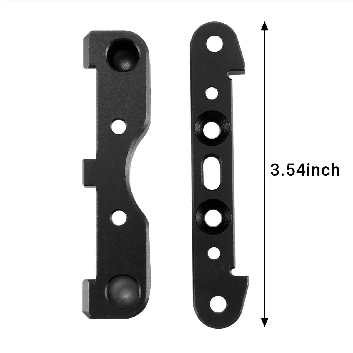 

2 шт. металлическое заднее нижнее крепление подвески для 1/5 KRATON 8S Outcast 8S RC автомобильные детали для обновления аксессуары, 3