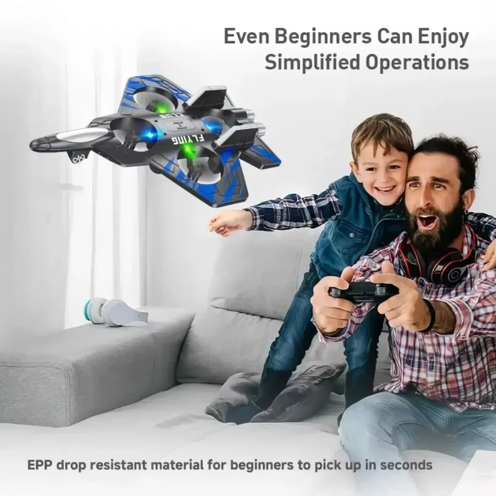 2.4G Stunt Remote Control Glid - Drone Rc Fighter Jet ulasan dan harga