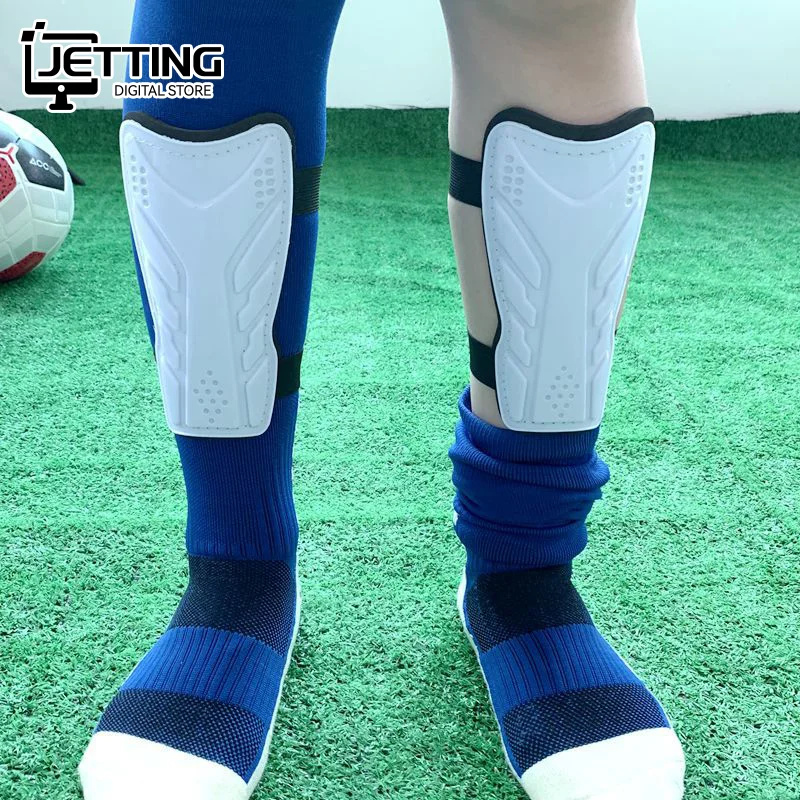 สนับแข้งกันกระแทกสำหรับฝึกซ้อมฟุตบอล 1 คู่ สำหรับเด็กและวัยรุ่น ป้องกันหน้าแข้ง