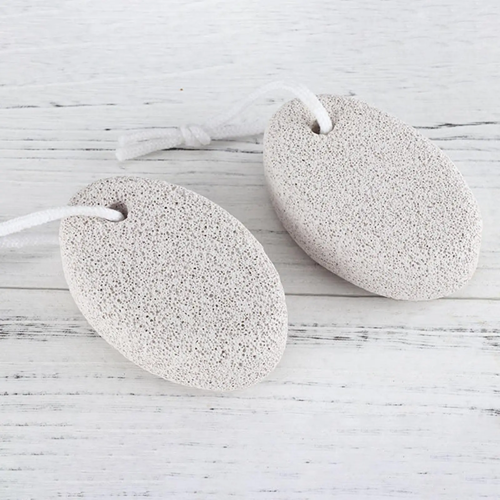 男性と女性のためのポータブルフットプーリーストーン,糸くずの出ない生地,2個