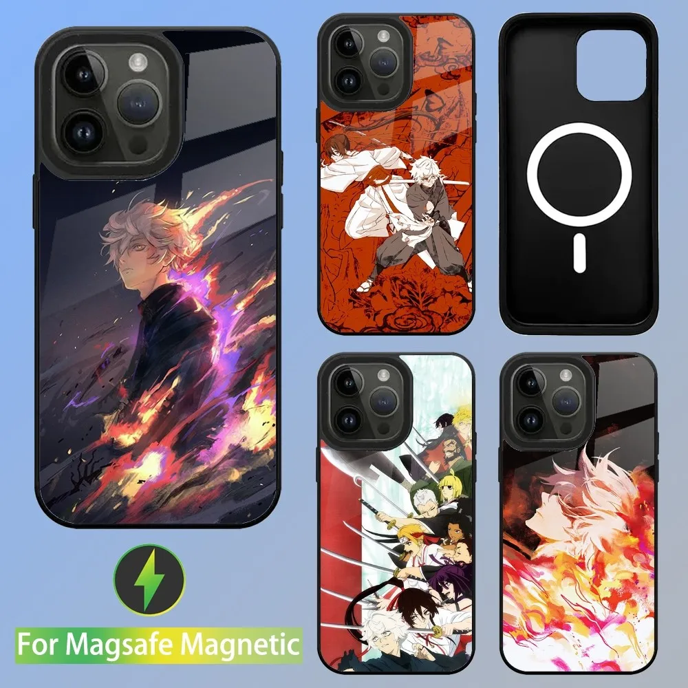 Hell S Paradise Jigokuraku Phone Case For iPhone 15,14,13,12,11,Plus,Pro,Max Mini Magsafe Magnetic Wireless Charging