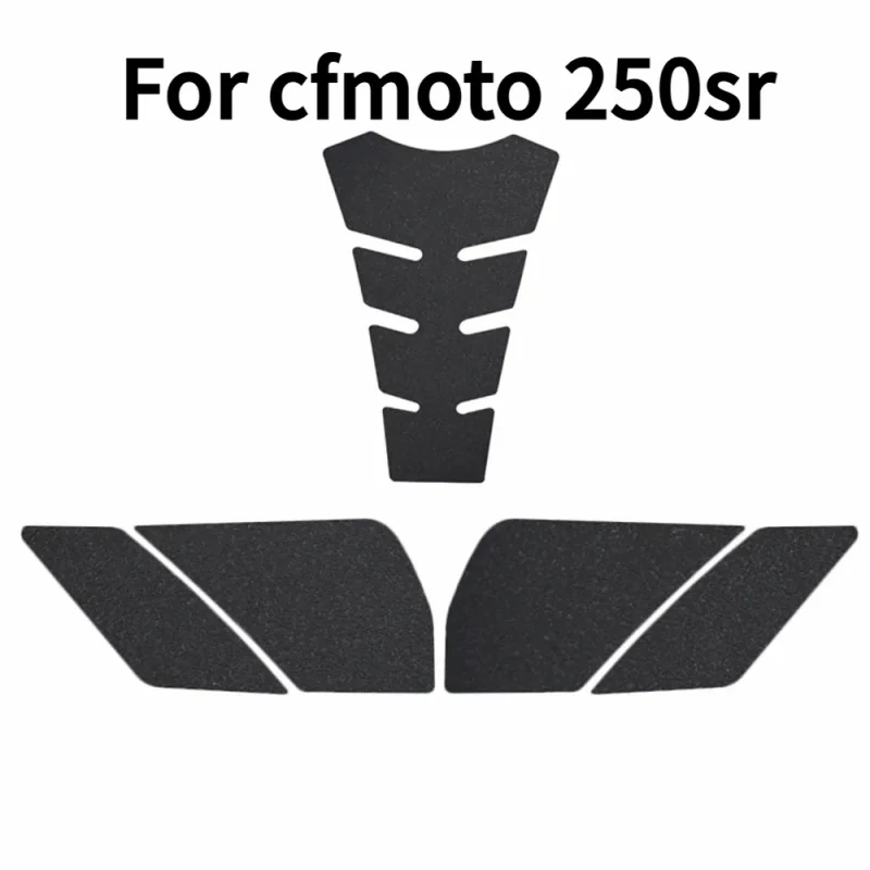 

For cfmoto 250sr 2023 motorcycle tankpad anti-slip gas fuel tank pad sticker protection stickers side decal traction pad