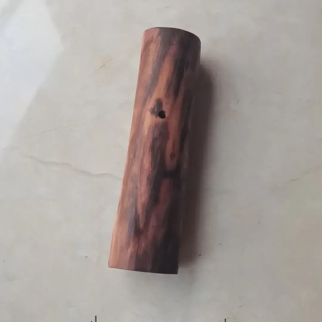 Handmade wooden flute Hainan huanghuali Indian flute pocket flute niche musical instrument lovers