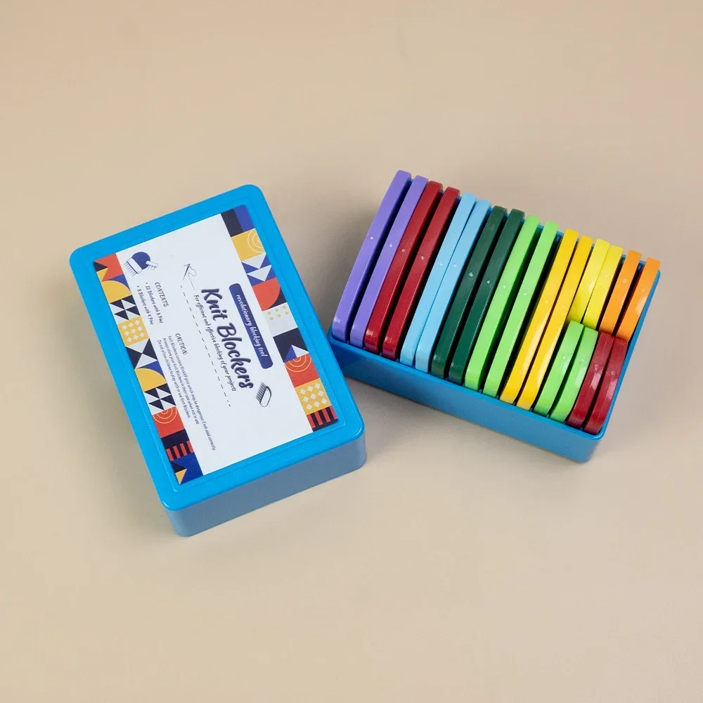 

20pcs Premium Stainless Steel Knitting Blockers Set with Blocking Combs & Mats in 2 Sizes Ideal DIY Knitting Crocheting Supplies