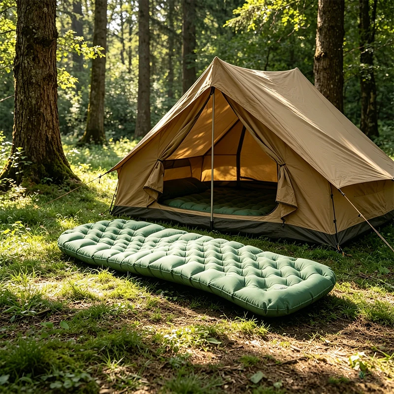

Camping Sleeping Pad Ultralight Inflatable Mattress Portable Outdoor Air Cushion Sleeping Mat for Travel Hiking