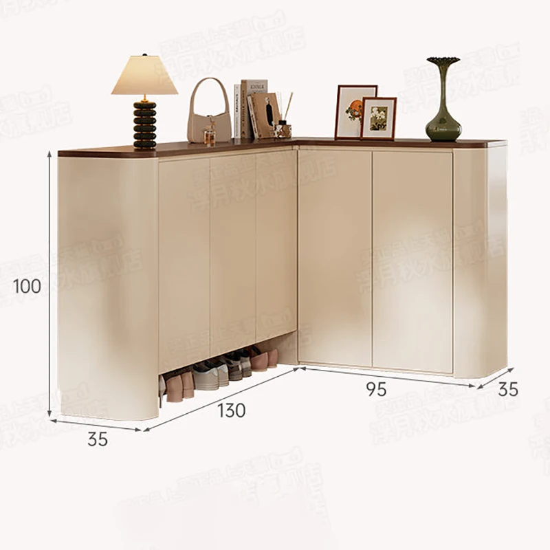 Light Luxury Easy Clean Living Room Cabinet Modern Compact Storage Cabinet Practical Lounge Mobile Soggiorno Home Furniture