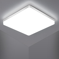 48W Square LED Ceiling Light,5400LM LED Ceiling Lamp, Ceiling Light Applicable to Bathroom, Living Room, Kitchen, Bedroom