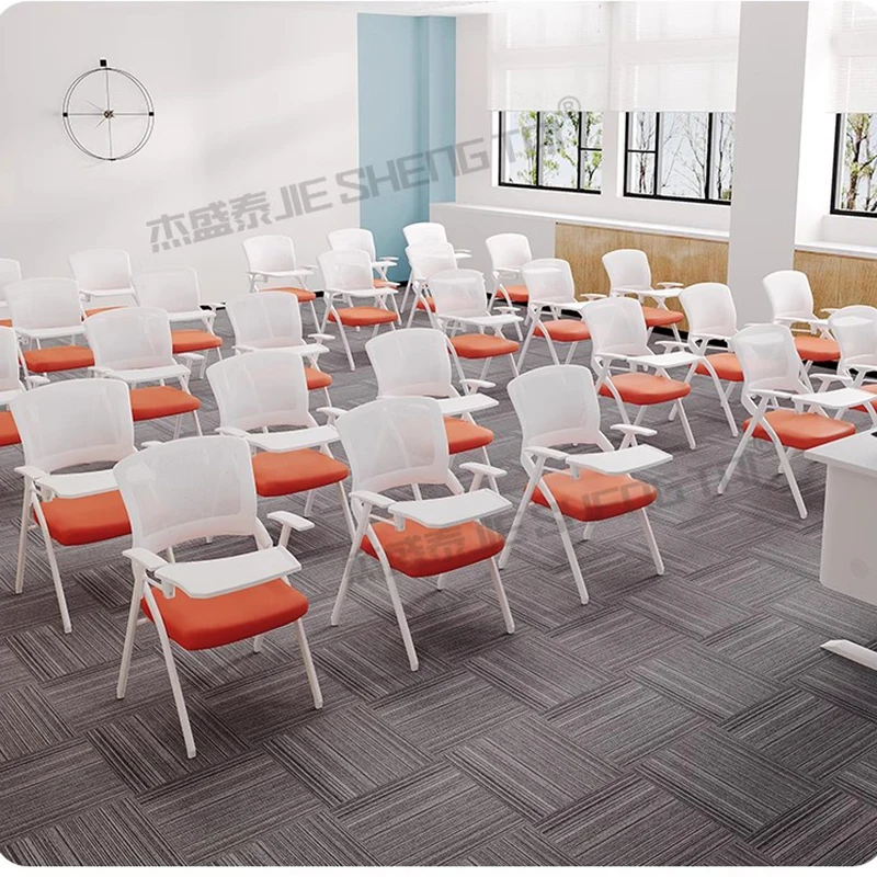 

Training Chair Room Folding Office Integrated White Single Modern Chair Lounge Ground Sillas De Oficina Lounge Furniture