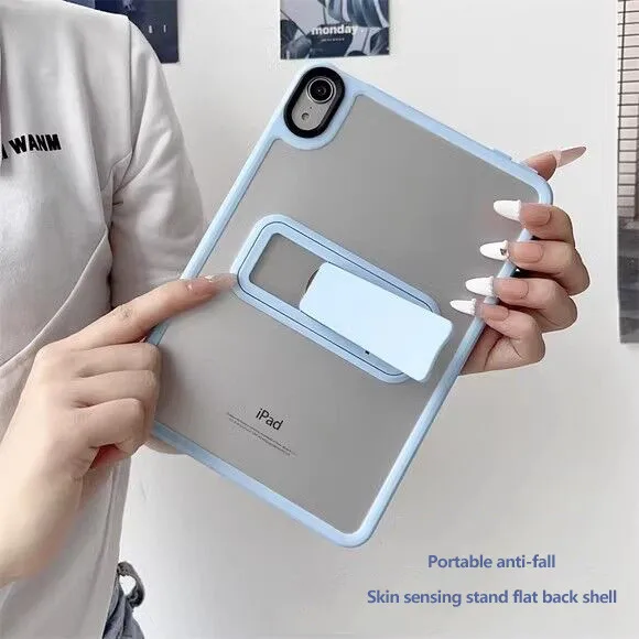 Fashion Color Frame Matte Frosted For Huawei Matepad SE 11 2024 AGS6-W09 11.5 Adjustable Folding Protective Cover