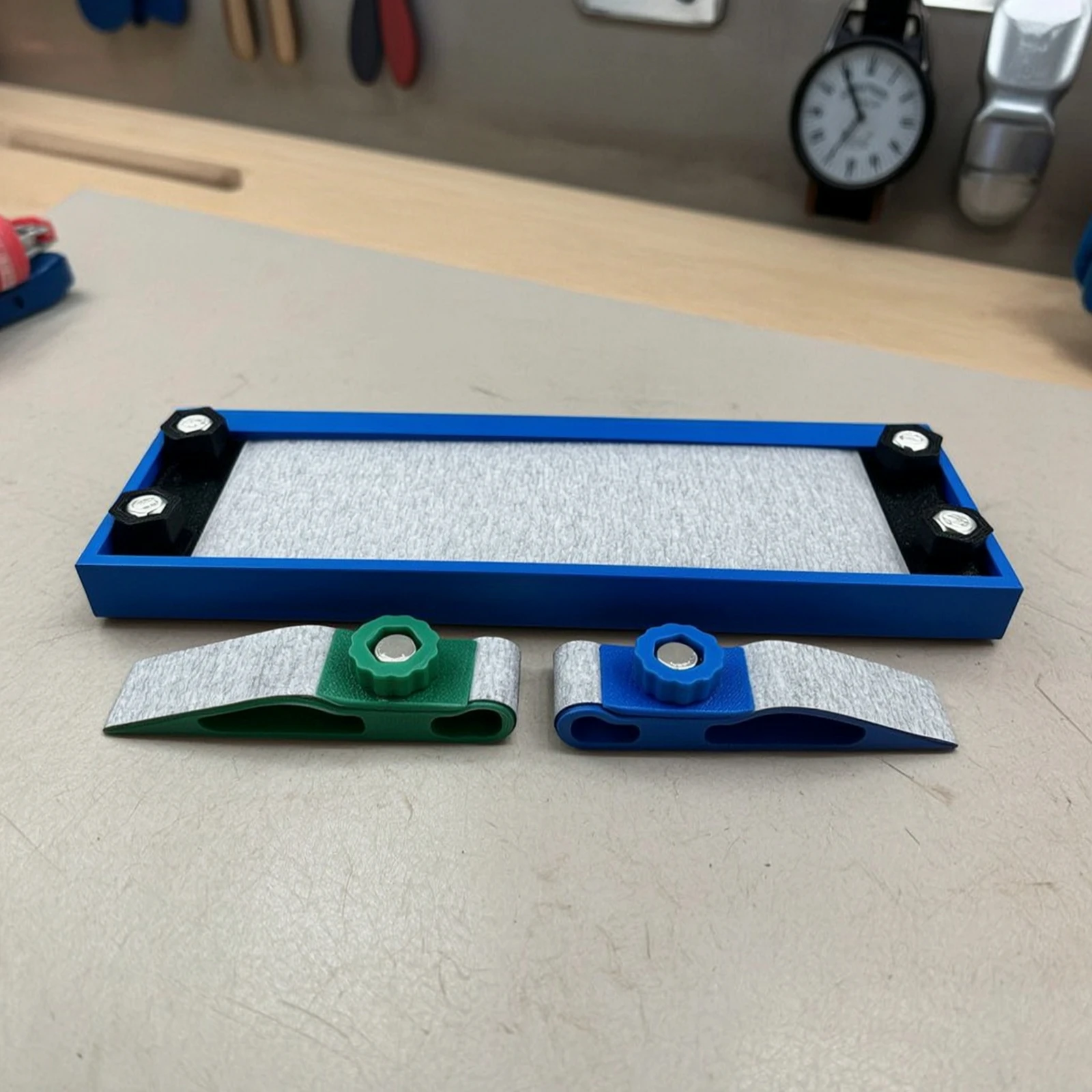 Reliable Watch Strap Holder with Clamp Manual Polishing Fixture for Strap Finishing and Repair