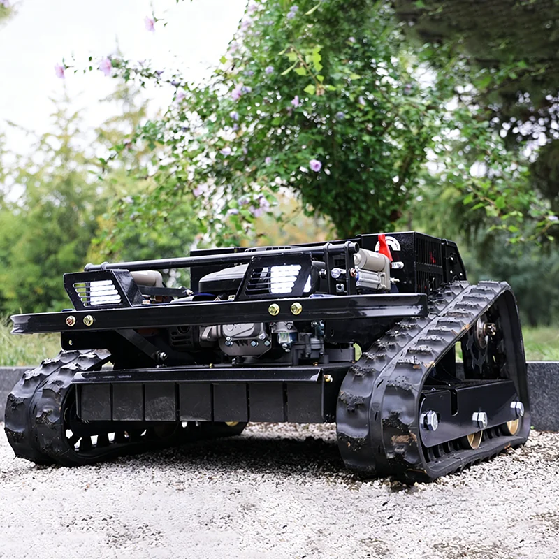 

Customized agricultural track mowing, orchard clearing, weeding, remote control operation safety