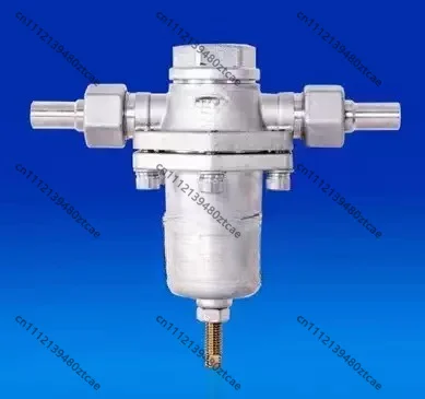 KDY22F-25P Stainless Steel Cryogenic Pressure Regulator Boost Reduce Valve For Air Separation Pipeline Cryogenic Tank Equipment