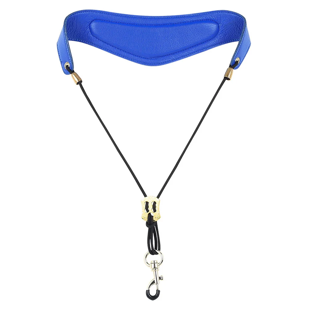 

Musical Instrument Saxophone Strap Miss Neck Strip Shoulder Belt Metal Button Alto