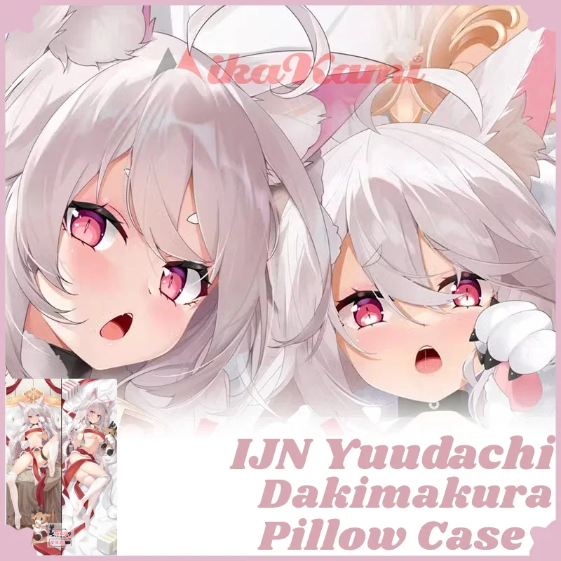 

IJN Yuudachi Dakimakura Azur Lane Game Pillowcase Fullbody Hugging Sexy Pillow Case Otaku Cushion Cover Home Bedding Decor Gift