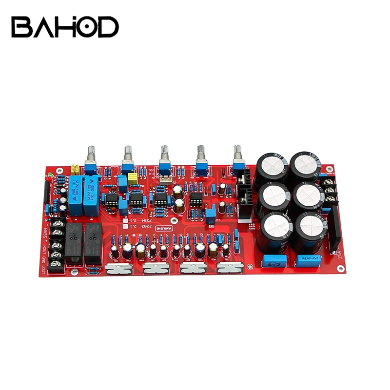 

TOKBAN TDA7294 80 Вт * 2 + 160 Вт сабвуфер 2,1-канальный усилитель сабвуфера высокой мощности с защитой динамика