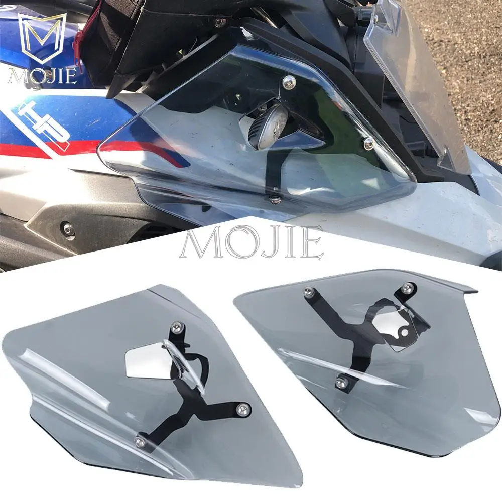 

New Motorcycle Upper Turn Signal Wind Deflector Side Fairing Windshield Hand Guard For BMW F750GS F850GS ADV 2018 2019 2020 2021