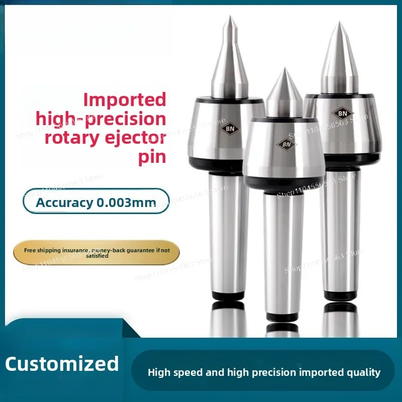 High-Speed Shockproof Live Center – MT4/MT5/MT6 Morse Taper Thimble Suitable for Major Lathe Brands