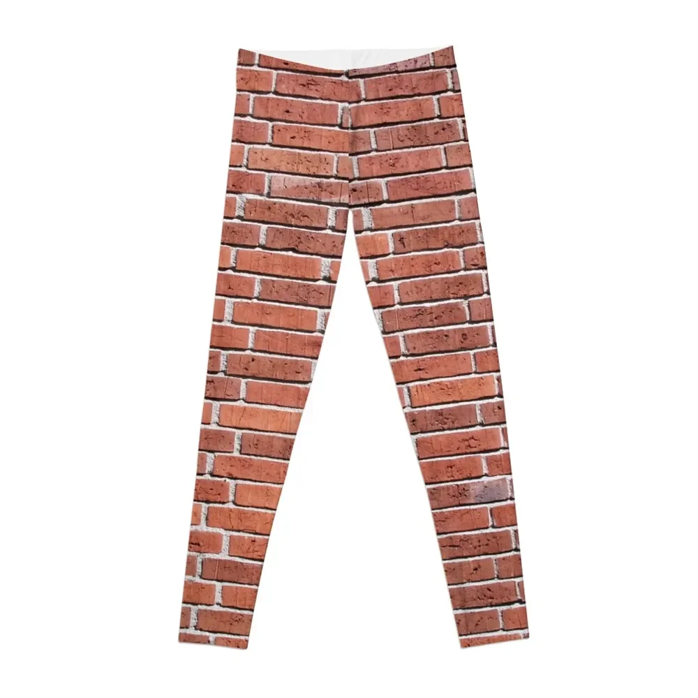 

Brick wall pattern : Red Brick Wall Leggings legings for fitness sportswear gym Womens Leggings