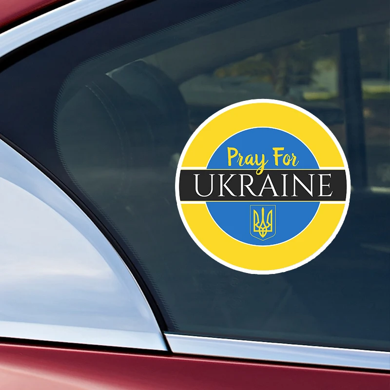 41801 # abnehmbare Vinyl Aufkleber Für Ukraine Sonnenblumen Flagge Karte Ukrainischen Auto Aufkleber auf Stoßstange Hinten Fenster Laptop