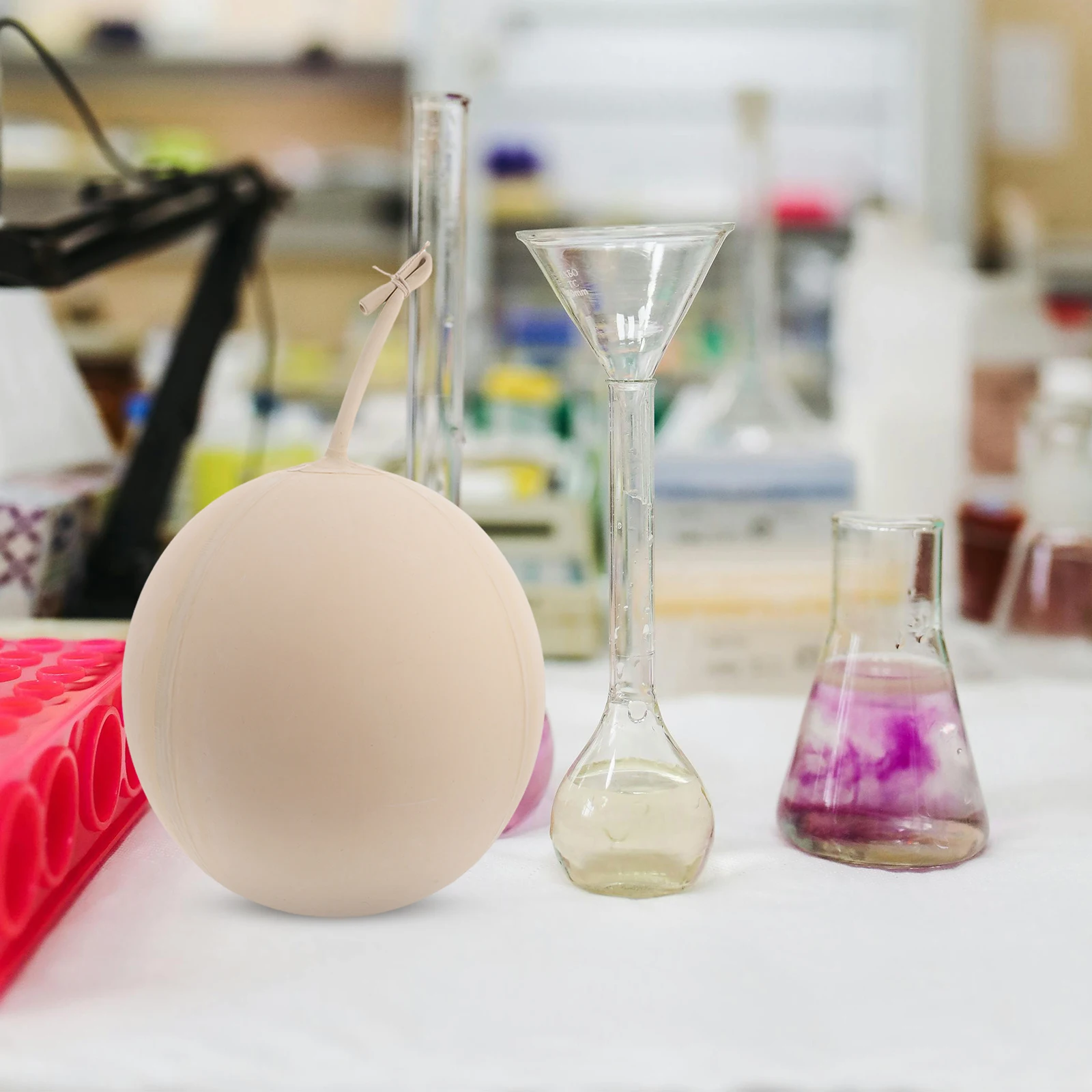 

Rubber Bladder Ball for Gas Sampling Laboratory Equipment Large Medium Small Size Tool Parts Practical Collection Supply