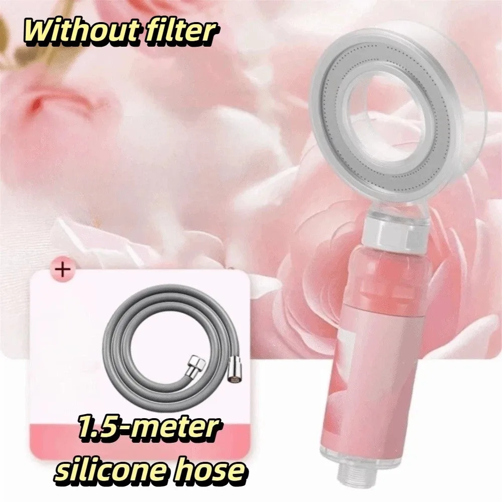 

Душевая лейка с встроенным фильтром для воды, напорная, с функцией удаления хлора, для ухода за кожей