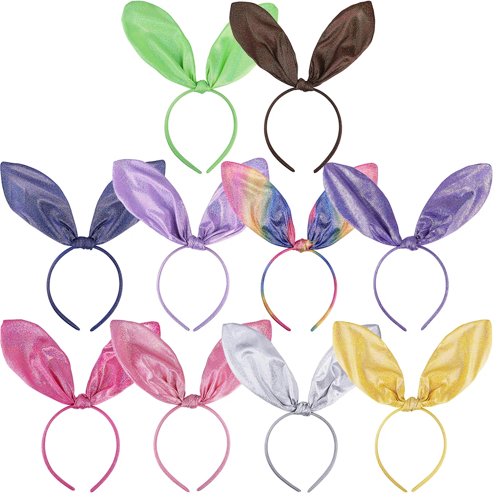 

10 Pcs Decorations Colored Headband Hair Accessories Decorative Bunny Ears Headbands Baby