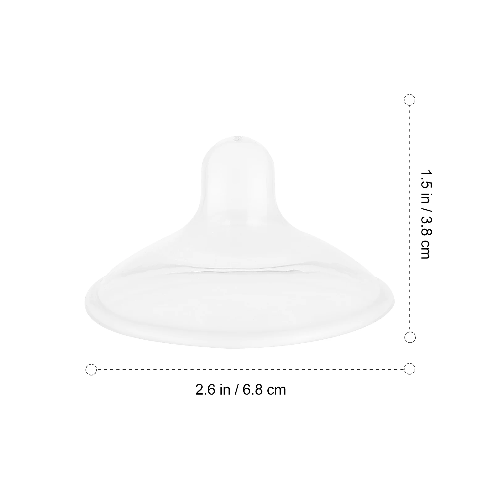 4 قطع من دروع الحلمة للرضاعة الطبيعية، حافظة من السيليكون لملحقات الكوابيس، مثلث حامي #3