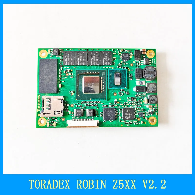 Toradex Robin Z5xx V2.2 産業用マザーボードの中央処理ユニット モジュールは、テスト中に正常に機能しています。