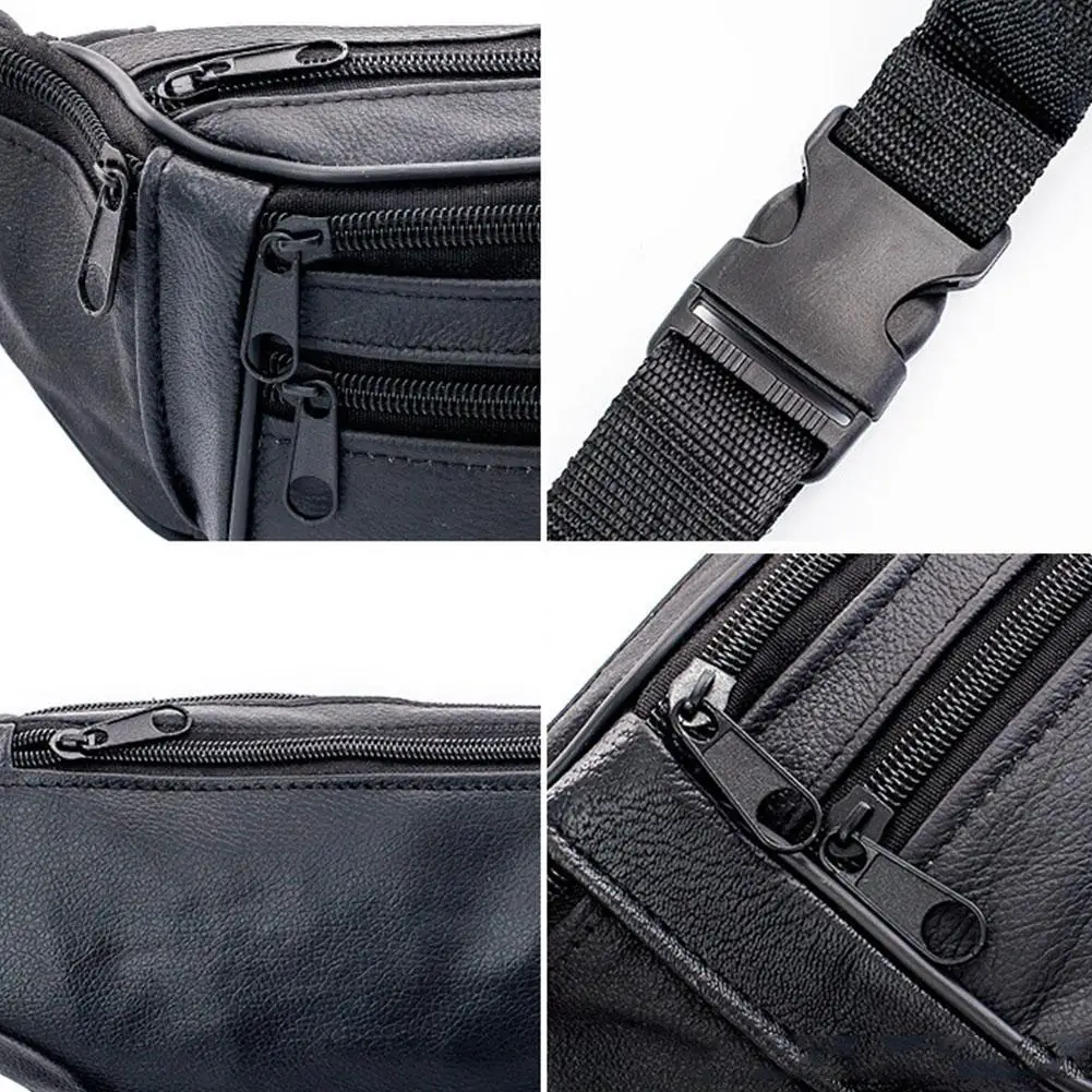 1pc Waist Pack Men\'s Casual Bag Travel Purse Waterproof Belt Zipper Tactical Outdoor Sport Fanny Multifunction Phone Pocket