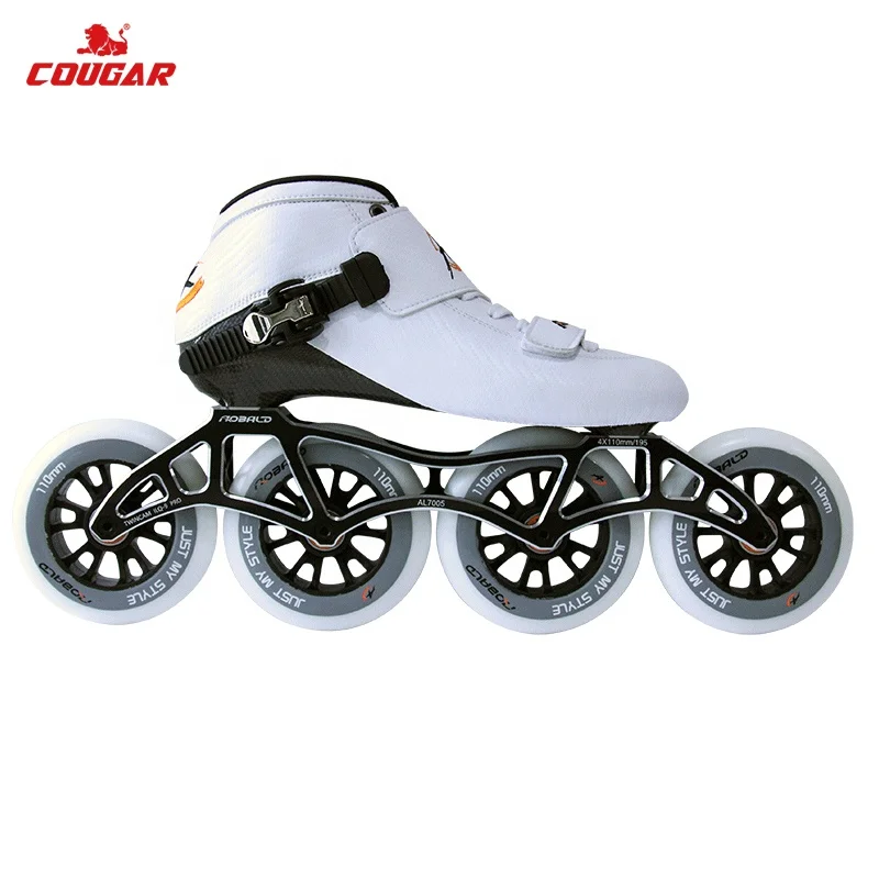 Handmade fixed size adult inline speed skates