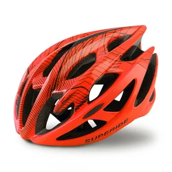 SUPERIDE Men Women MTB Bicycle Helmet In-mold Riding Cycling Helmet Sports Ultralight Road Bike Mountain Bike Helmet