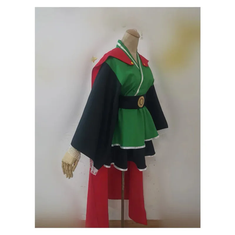 Disfraz de Son Gohan de Anime para mujer, disfraz de baile Bulma, juego de rol, vestido de Lolita, trajes con cinturón, disfraz de fiesta de Carnaval y Halloween